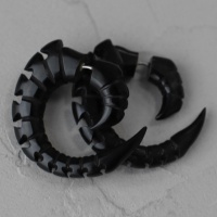 Серьга обманка хвост Чужого Серьга обманка хвост Чужого