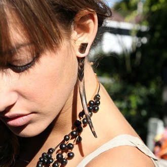 Серьга-Обманка Шип