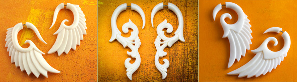 Серьги-Обманки Крылья